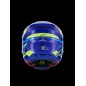 HELMET SM7 DEED BLUE/YEL M