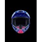 HELMET SM7 CAST BLU/YL/PINK 2X