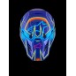 HELMET SM7 CAST BLU/YL/PINK 2X