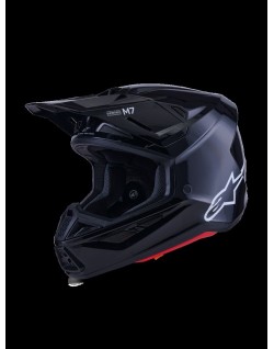 HELMET SM7 BLACK-GLOSS XS