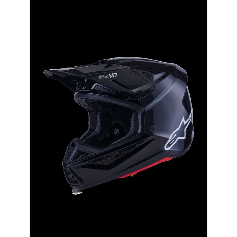 HELMET SM7 BLACK-GLOSS L