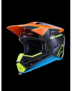 HELMET SM3 FRAY BLK/OR/YL XS