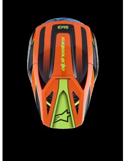 HELMET SM3 FRAY BLK/OR/YL S
