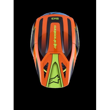 HELMET SM3 FRAY BLK/OR/YL S