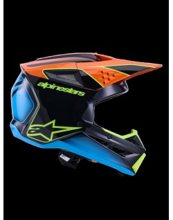 HELMET SM3 FRAY BLK/OR/YL L