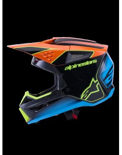 HELMET SM3 FRAY BLK/OR/YL 2X