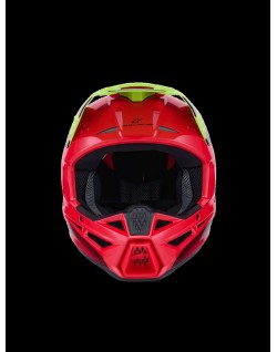 HELMET SM3 FRAY RED/YL/BLK L