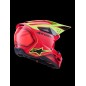 HELMET SM3 FRAY RED/YL/BLK XL