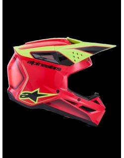HELMET SM3 FRAY RED/YL/BLK XL