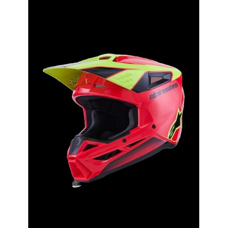 HELMET SM3 FRAY RED/YL/BLK 2X