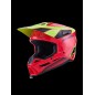 HELMET SM3 FRAY RED/YL/BLK 2X