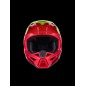 HELMET SM3 FRAY RED/YL/BLK 2X