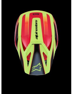 HELMET SM3 FRAY RED/YL/BLK 2X