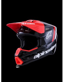 HELMET SM3 RADIUM BLK/RED/WH M