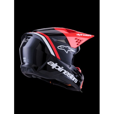 HELMET SM3 RADIUM BLK/RED/WH M