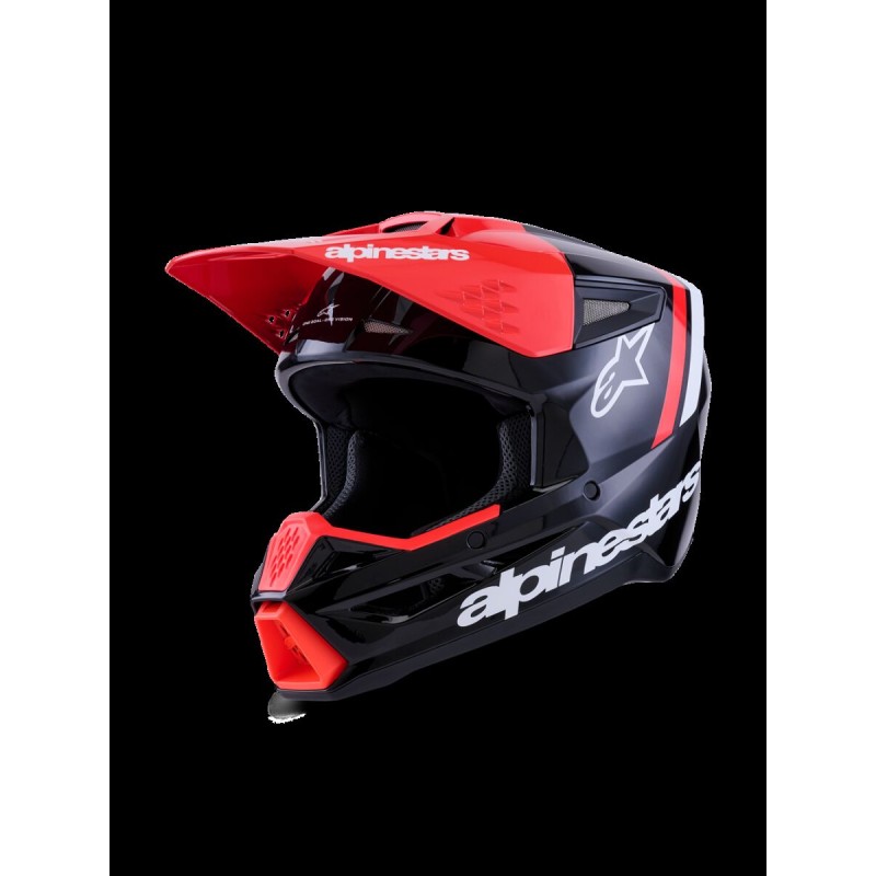 HELMET SM3 RADIUM BLK/RED/WH X