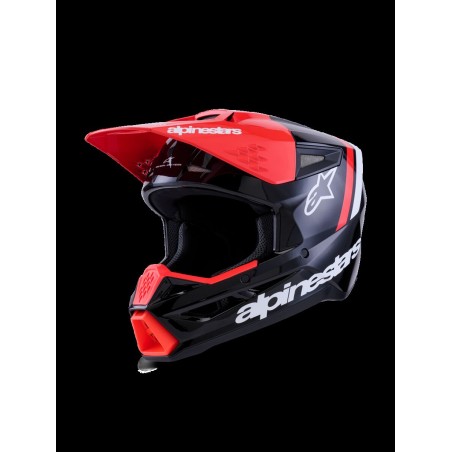 HELMET SM3 RADIUM BLK/RED/WH 2