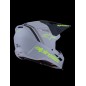 HELMET SM3 RADIUM GRAY/BLK/YL 