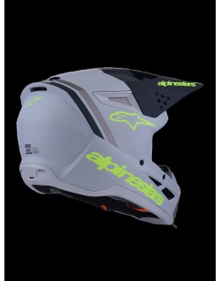 HELMET SM3 RADIUM GRAY/BLK/YL 