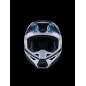HELMET SM3 HEAT SILV/BL/BLK XS
