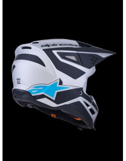 HELMET SM3 HEAT SILV/BL/BLK XS