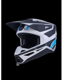HELMET SM3 HEAT SILV/BL/BLK M