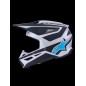 HELMET SM3 HEAT SILV/BL/BLK 2X