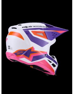 HELMET SM3 HEAT WHT/PU/PINK S