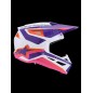 HELMET SM3 HEAT WHT/PU/PINK M