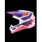 HELMET SM3 HEAT WHT/PU/PINK M