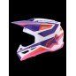 HELMET SM3 HEAT WHT/PU/PINK XL