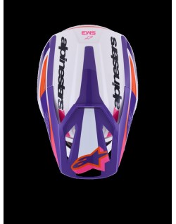 HELMET SM3 HEAT WHT/PU/PINK 2X