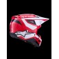 HELMET SM3 HEAT RED/WH/BLK XS