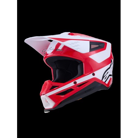HELMET SM3 HEAT RED/WH/BLK S