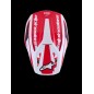 HELMET SM3 HEAT RED/WH/BLK XL
