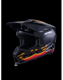 HELMET SM3 FORCE BLACK-GLOSS L