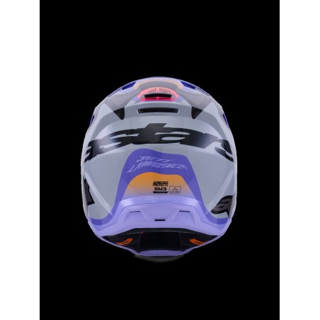 HELMET SM3 JETTSON GRAY/PUR/BL