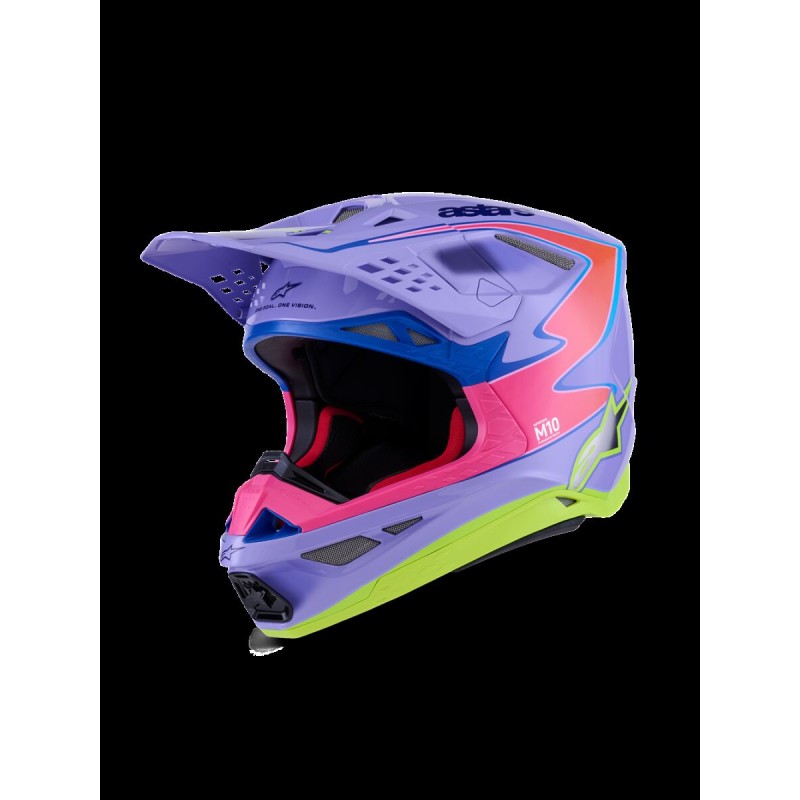 HELMET SM10 JETT PURPLE/PINK X