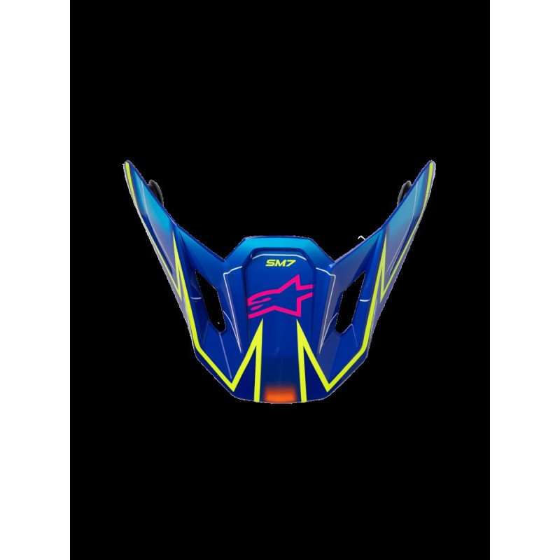 VISOR SM7 CAST BLU/YL/PINK