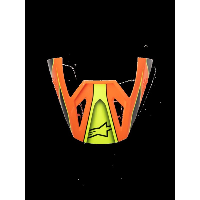 VISOR SM3 FRAY BLK/OR/YL