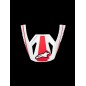 VISOR SM3 HEAT RED/WH/BLK