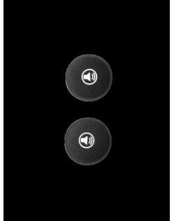 EAR PADS SET SM7 BLACK