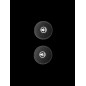 EAR PADS SET SM7 BLACK