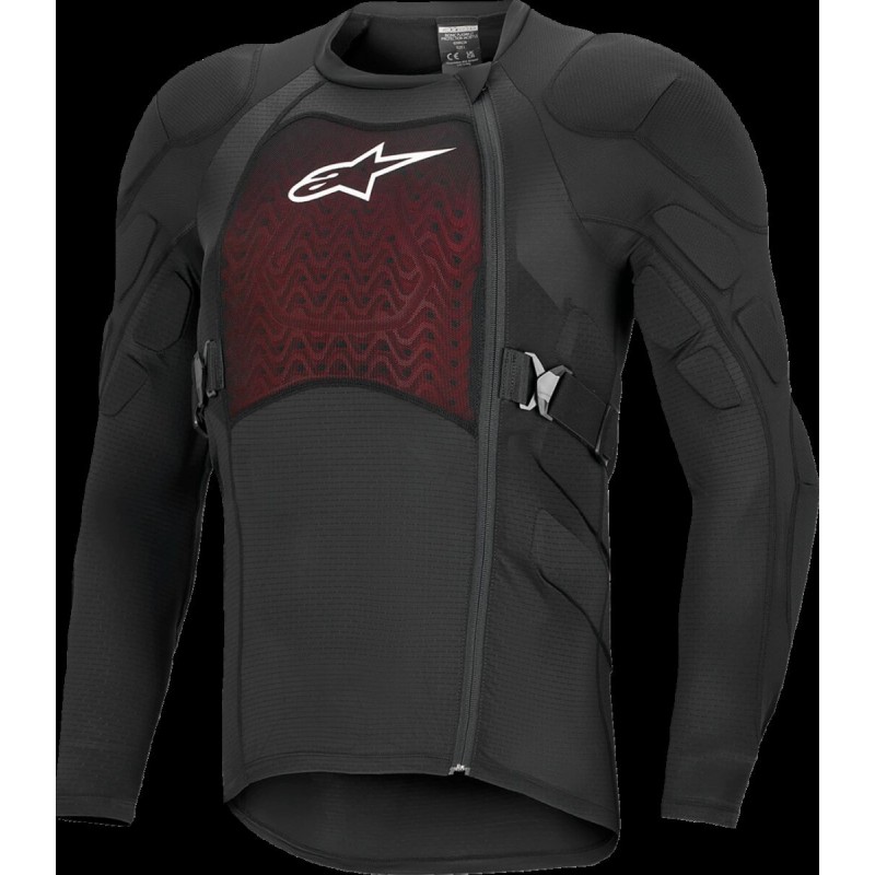 JACKET LS BIO-PLASMA LT BLK/WH