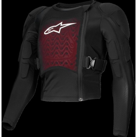 JACKET YTH BIO-PLASMA LT BLK/W