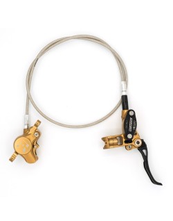 Système de freinage complet BRAKING F.I.R.S.T. avant/arrière - durite kevlar Ø5mm (sans disque)