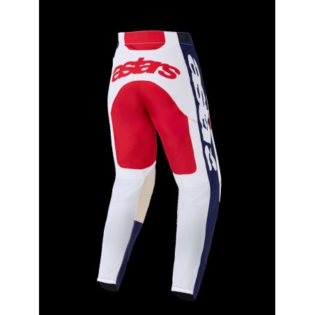 PANT RACER RIWAY WH/BLUE/RED 3