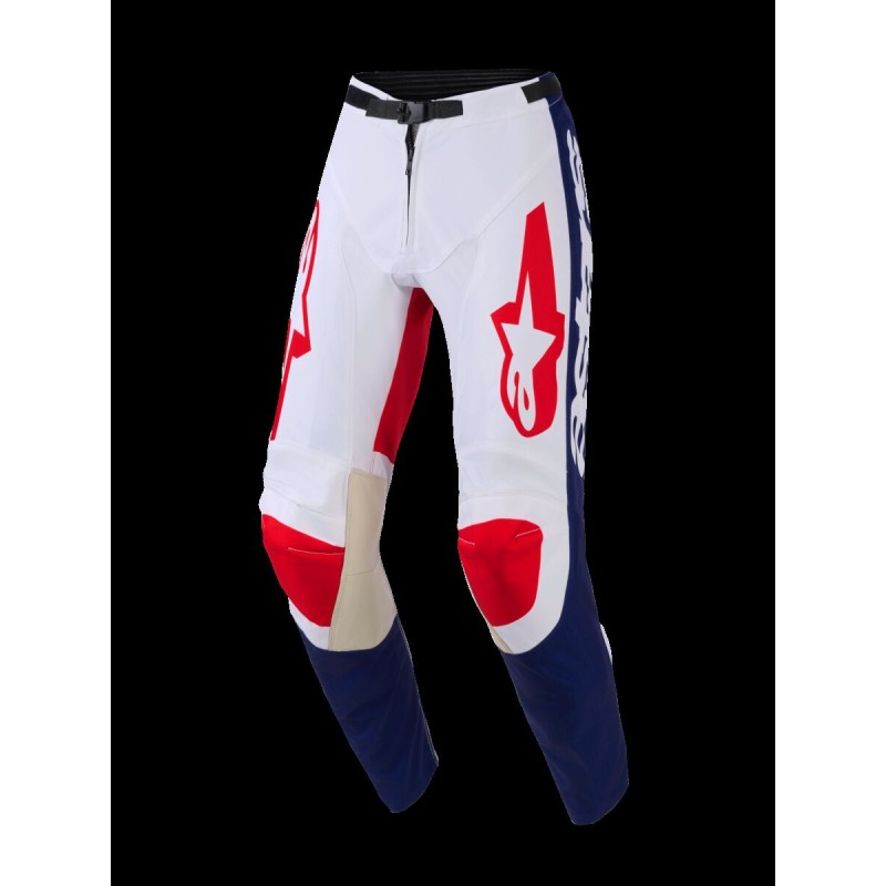 PANT RACER RIWAY WH/BLUE/RED 3