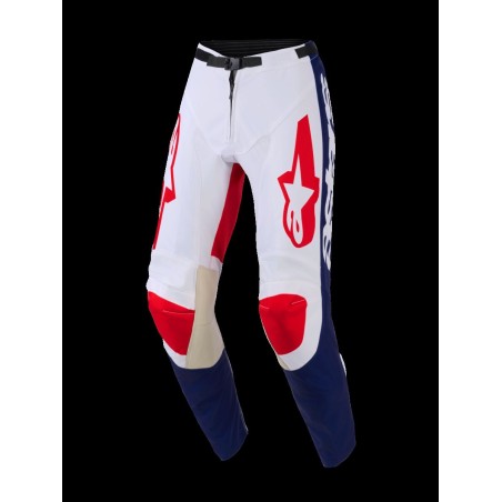 PANT RACER RIWAY WH/BLUE/RED 4