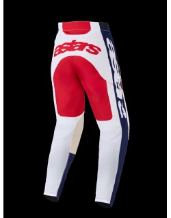 PANT RACER RIWAY WH/BLUE/RED 4